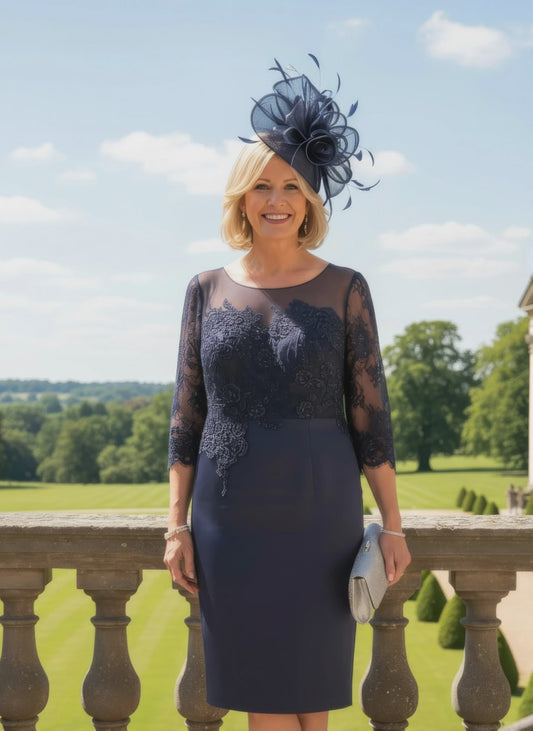 Mascara MC165106 navy mother of the bride dress - Signature dress