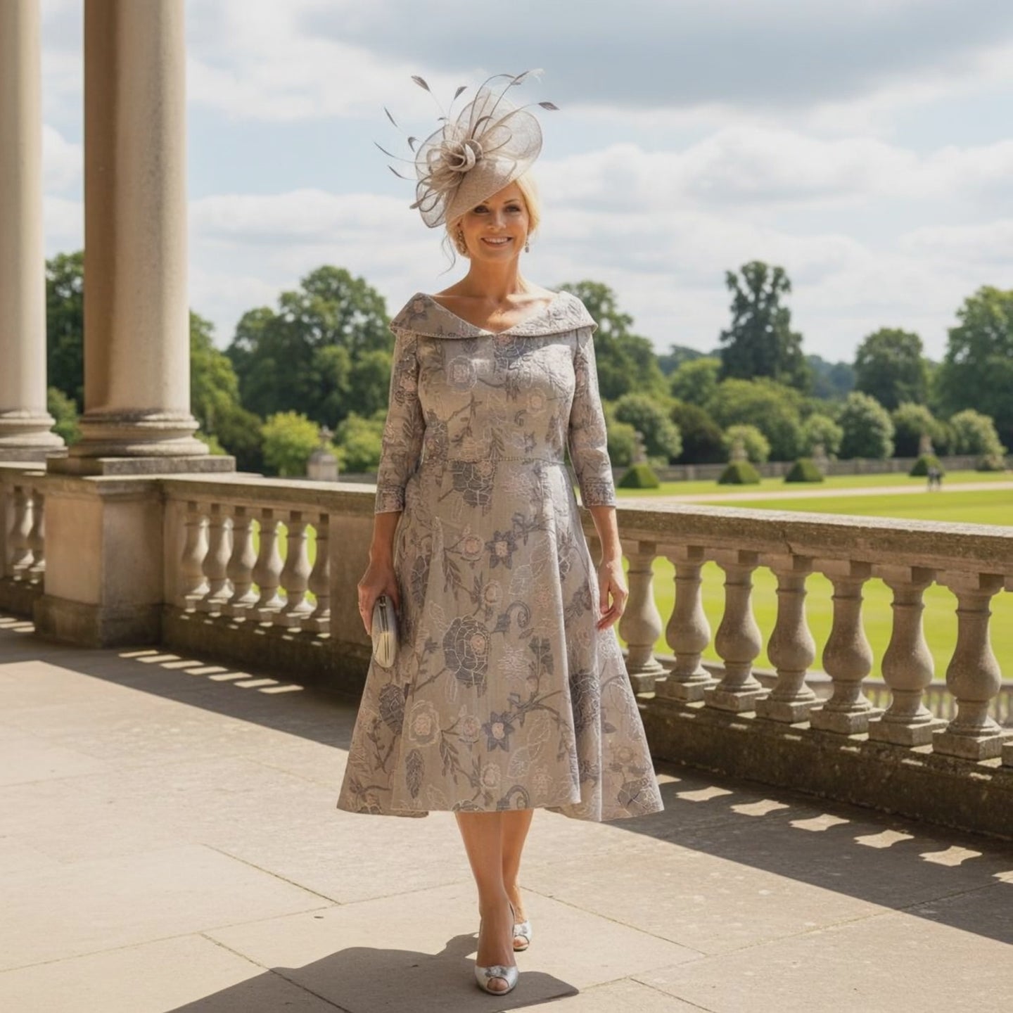 lizabella taupe mother of the bride dress. signature dress